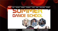 Desktop Screenshot of dancenation.cz